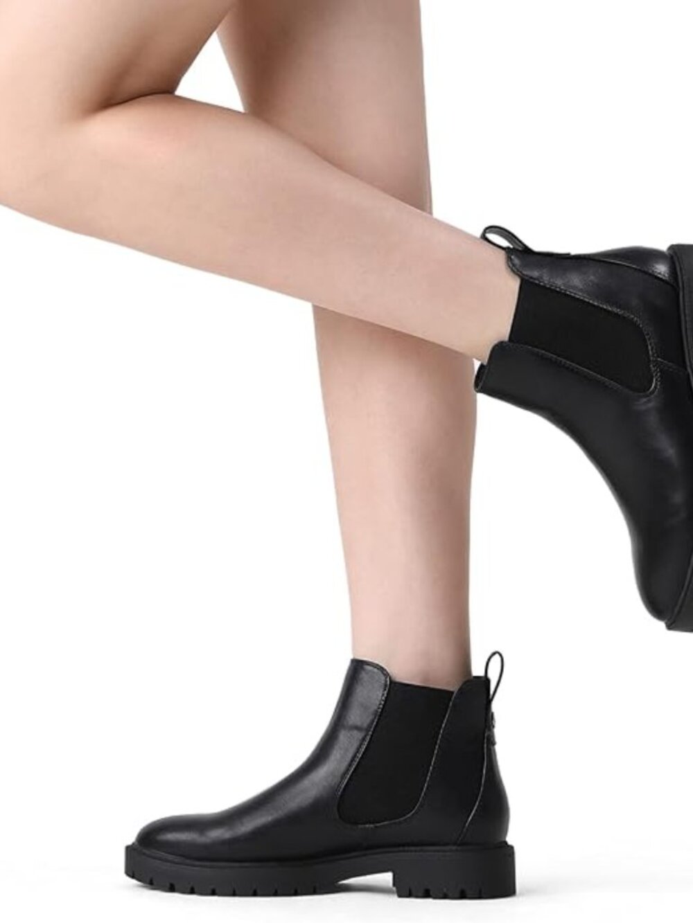 Dream Pairs Chelsea Boots Black Size 9.5 - Picture 12 of 12